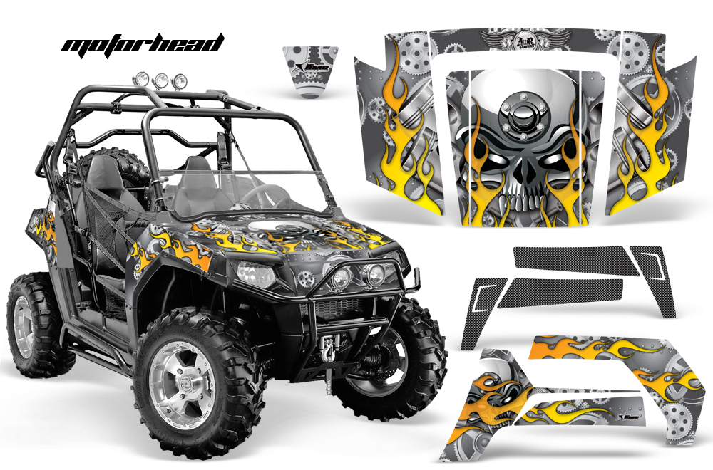 Polaris RZR 800 SILVER Motorhead